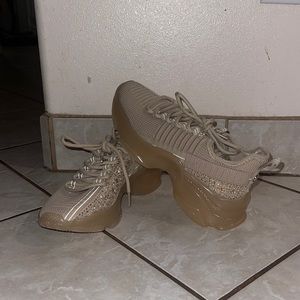 Womens Steve Madden Myles Athletic Shoe - Blush Monochrome